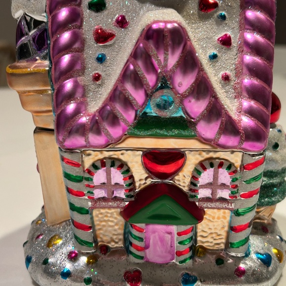 CHRISTOPHER RADKO CANDY JAR SUGAR SHACK 2 - 2005 Retired Candy House Jar - Picture 3 of 8